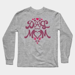 Dog Mom Long Sleeve T-Shirt